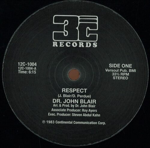 Dr. John Blair - Respect - 12C1004 - 3C RECORDS