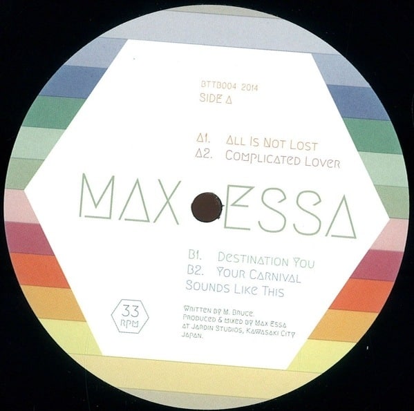 Max Essa - Your Carnival Sounds Like This Ep - BTTB004 - BACK TO THE BALEARICS