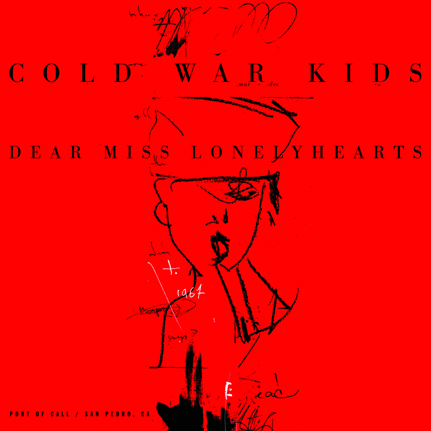 Cold War Kids - Dear Miss Lonelyhearts - DWT70362I - DOWNTOWN MUSIC