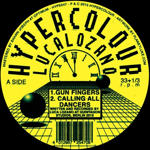 Luca Lozano - Gun Fingers (incl. Dj Sotofett Remixes) - HYPE047 - HYPERCOLOUR