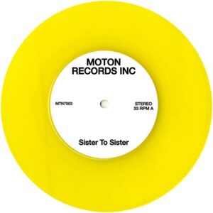 Moton Records Inc - Sister To Sister/ We Are The Sunset - MTN7003 - MOTON