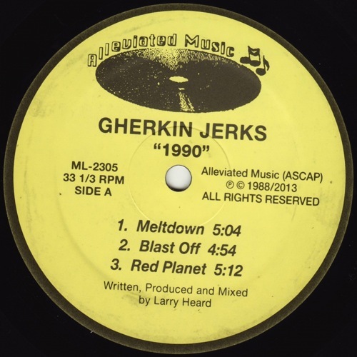 Gherkin Jerks - 1990 EP - ML2305 - ALLEVIATED