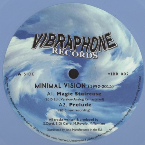 The True Underground Sound Of Rome - Minimal Vision - VIBR002 - VIBRAPHONE