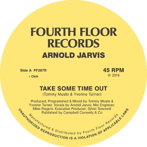 Arnold Jarvis - Take Some Time Out - FF287R - FOURTH FLOOR