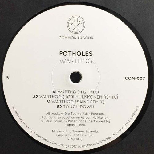 Potholes - Warthog - COM-007 - COMMON LABOUR
