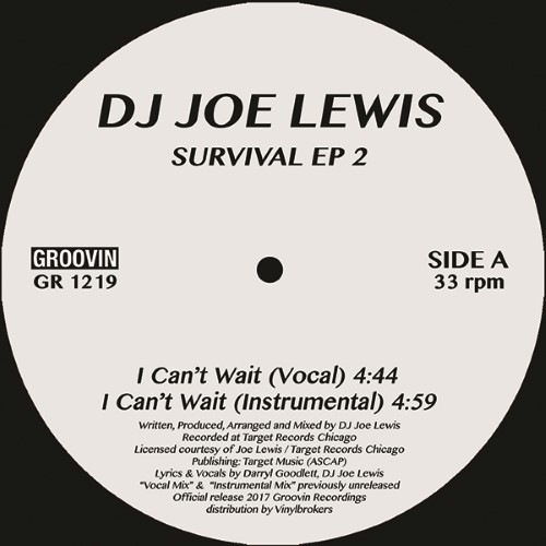 Dj Joe Lewis - Survival Ep 2 - GR1219 - GROOVIN RECORDs