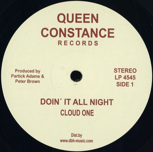 Cloud One - Doin It All Night/ Dust To Dust - LP4545 - QUEEN CONSTANCE