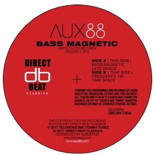 Aux 88 - Bass Magnetic - DBC4W-190 - DIRECT BEAT CLASSICS
