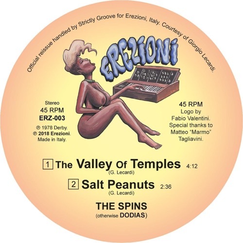 The Spins - The Valley Of Temples - ERZ-003 - EREZIONI