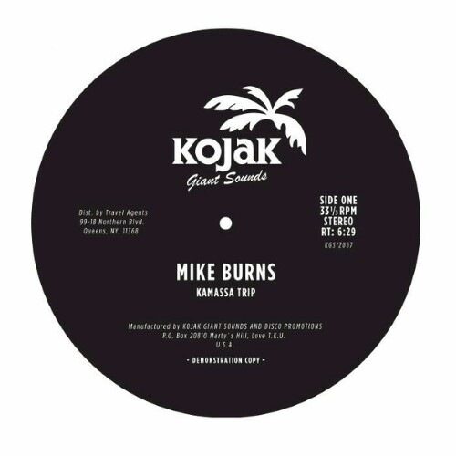 Mike Burns/ Utopia - Kamassa Trip - KGS12067 - KOJAK GIANT SOUNDS