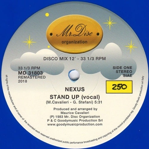 Nexus - Stand Up - MD31803 - MR DISC