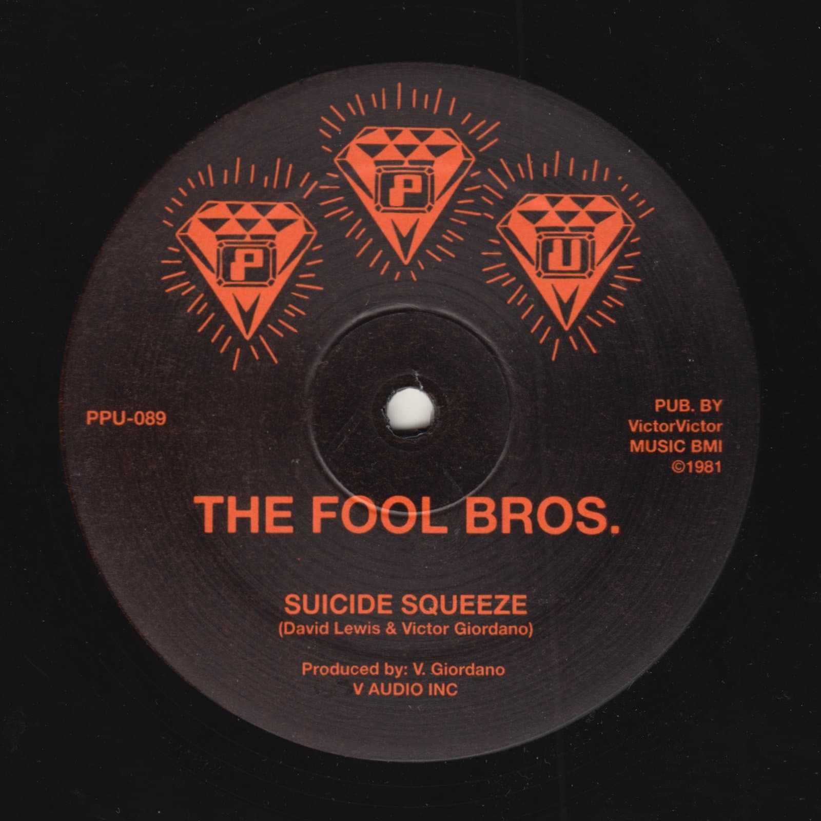 The Fool Bros - Suicide Squeeze - PPU-089 - PEOPLES POTENTIAL UNLIMITED