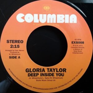 Gloria Taylor - Deep Inside You/World That's Not Real - EXS008 - EXPANSION