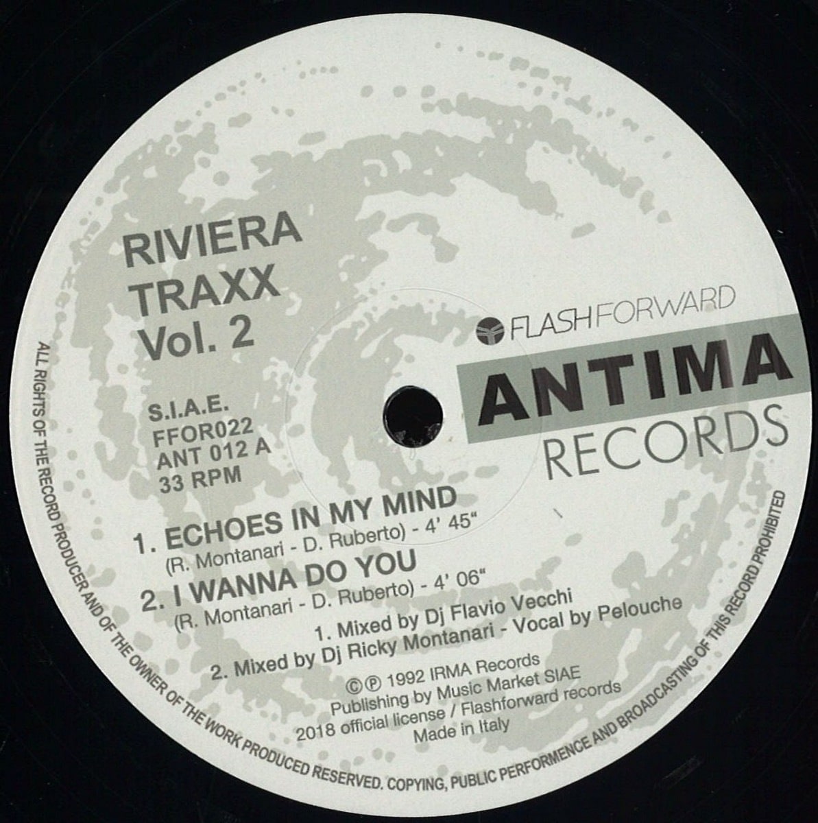 Riviera Traxx - Vol 2 - FFOR022 - FLASH FORWARD