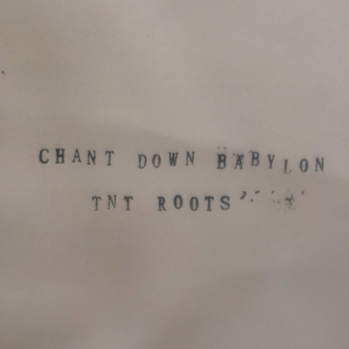 TNT Roots - Chant Down Babylon Verse 2/Gast Version - 5GTNT - 5 GATE TEMPLE
