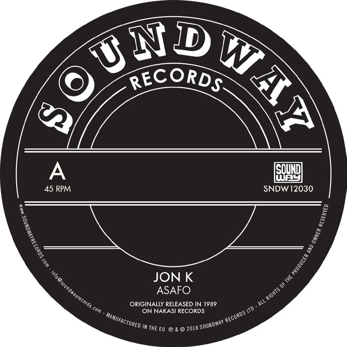 Jon K/Pat Thomas - Asafo/Enye Woa - SNDW12030 - SOUNDWAY
