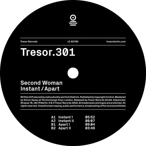 Second Woman - Instant/Apart - Tresor301 - TRESOR