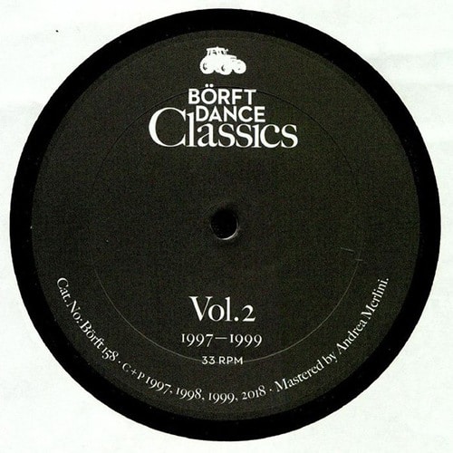 Various Artists - Borft Dance Classics Vol. 2 - Borft158 - BÖRFT RECORDS ?