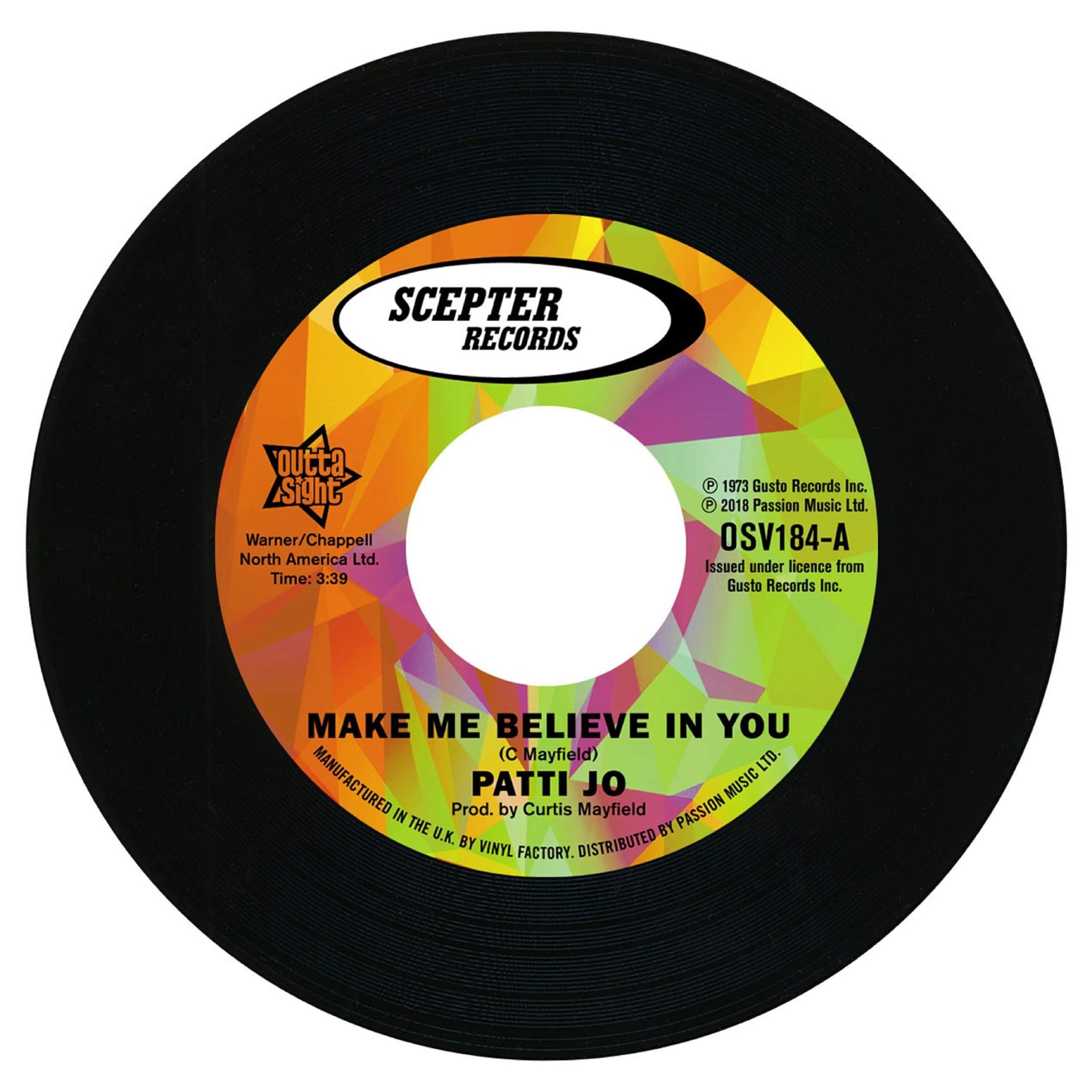 Patti Jo - Make Me Believe In You - OSV184 - OUTTA SIGHT