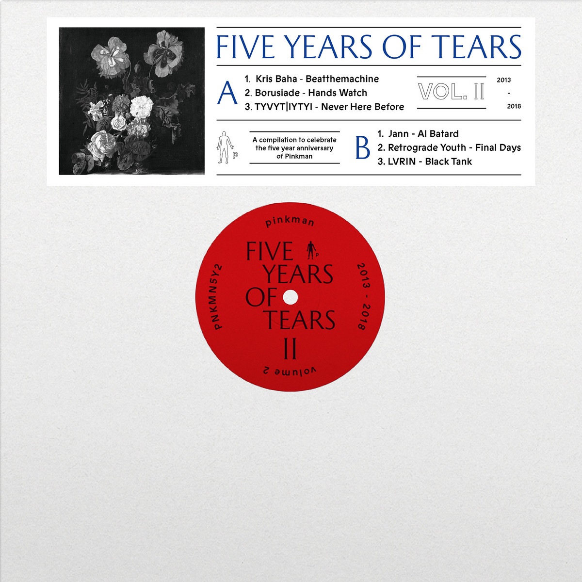 Various Artists - Five Years Of Tears Vol. 2 - Pnkmn5Y2 - PINKMAN