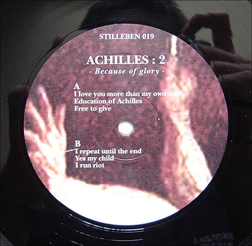 Achilles - 2: Because Of Glory - STILLEBEN019 - STILLEBEN RECORDS