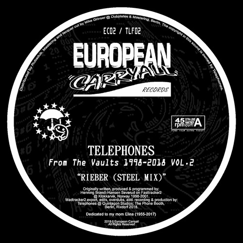 Telephones - From The Vaults 1998-2018 Vol.1 - EC01 - EUROPEAN CARRYALL