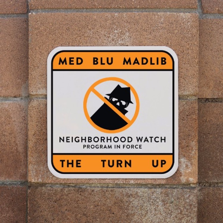 MED/Blu/Madlib - The Turn UP EP - BYH008 - BANG YA HEAD