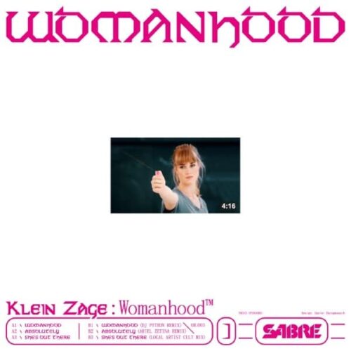 Klein Zage - Womanhood EP - OR003 - ORPHAN