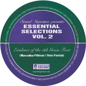 Marsellus Pittman/Theo Parrish - Essential Selections Vol. 2 - SSES2 - SOUND SIGNATURE