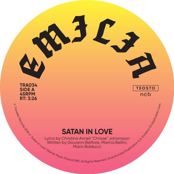 Emilia - Satan In Love/ Filmi - TRA034 - TRAVELLER RECORDS