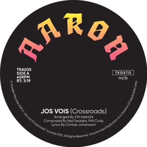 Aaron - Jos Vois (Crossroads) / Taikausko (Superstition) - TRA035 - TRAVELLER RECORDS