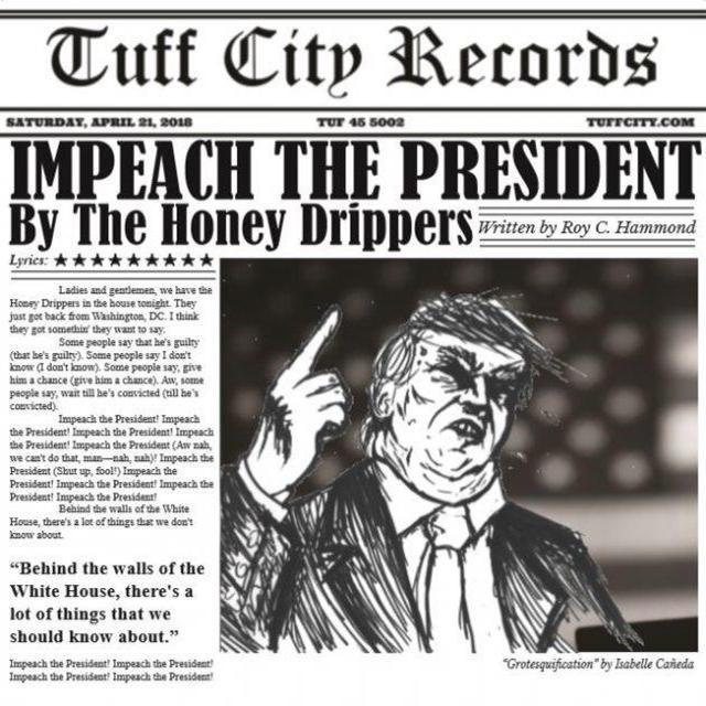 Honey Drippers/Brotherhood - Impeach The President / The Monkey That Became President - 0860001113617 - TUFF CITY