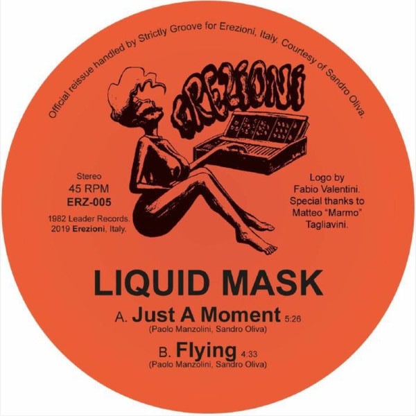 Liquid Mask - Just A Moment - ERZ005 - EREZIONI