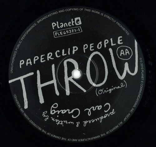 Paperclip People/LCD Soundsystem - Throw - PLE65323-1 - PLANET E