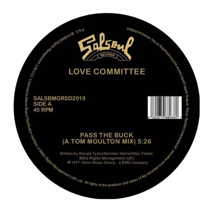 Love Committee - Pass The Buck (Tom Moulton