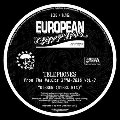 Telephones - From The Vaults 1998-2018 Vol.2 - EC02 - EUROPEAN CARRYALL
