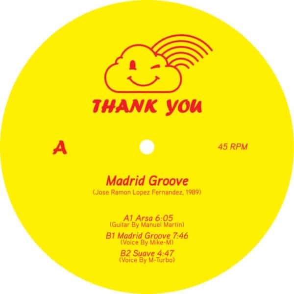 Madrid Groove - Arsa - THANKYOU003 - THANK YOU