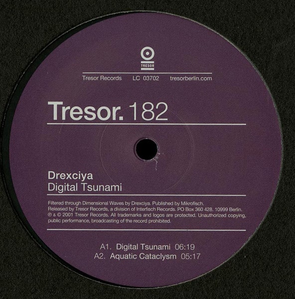Drexciya - Digital Tsunami - TRESOR182 - TRESOR