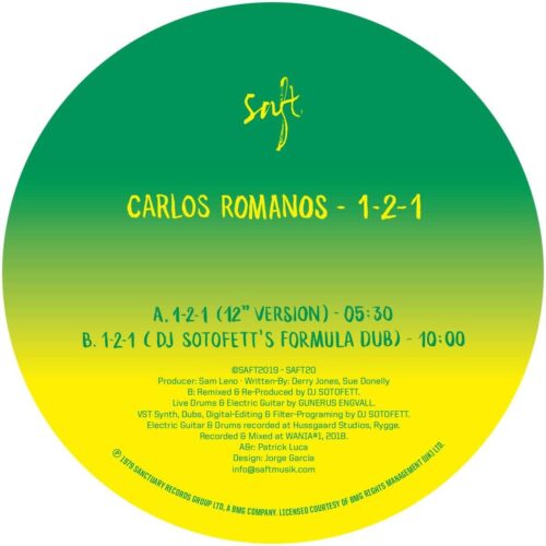 Carlos Romano/DJ Sotofett - 1-2-1 - SAFT20 - SAFT