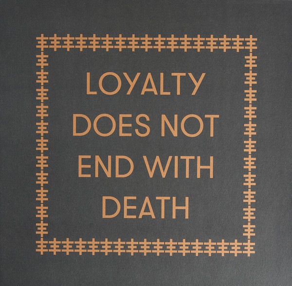 Carl Abrahamsson/Genesis Breyer P-Orridge - Loyalty Does Not End With Death - IDEAL187 - IDEAL RECORDINGS