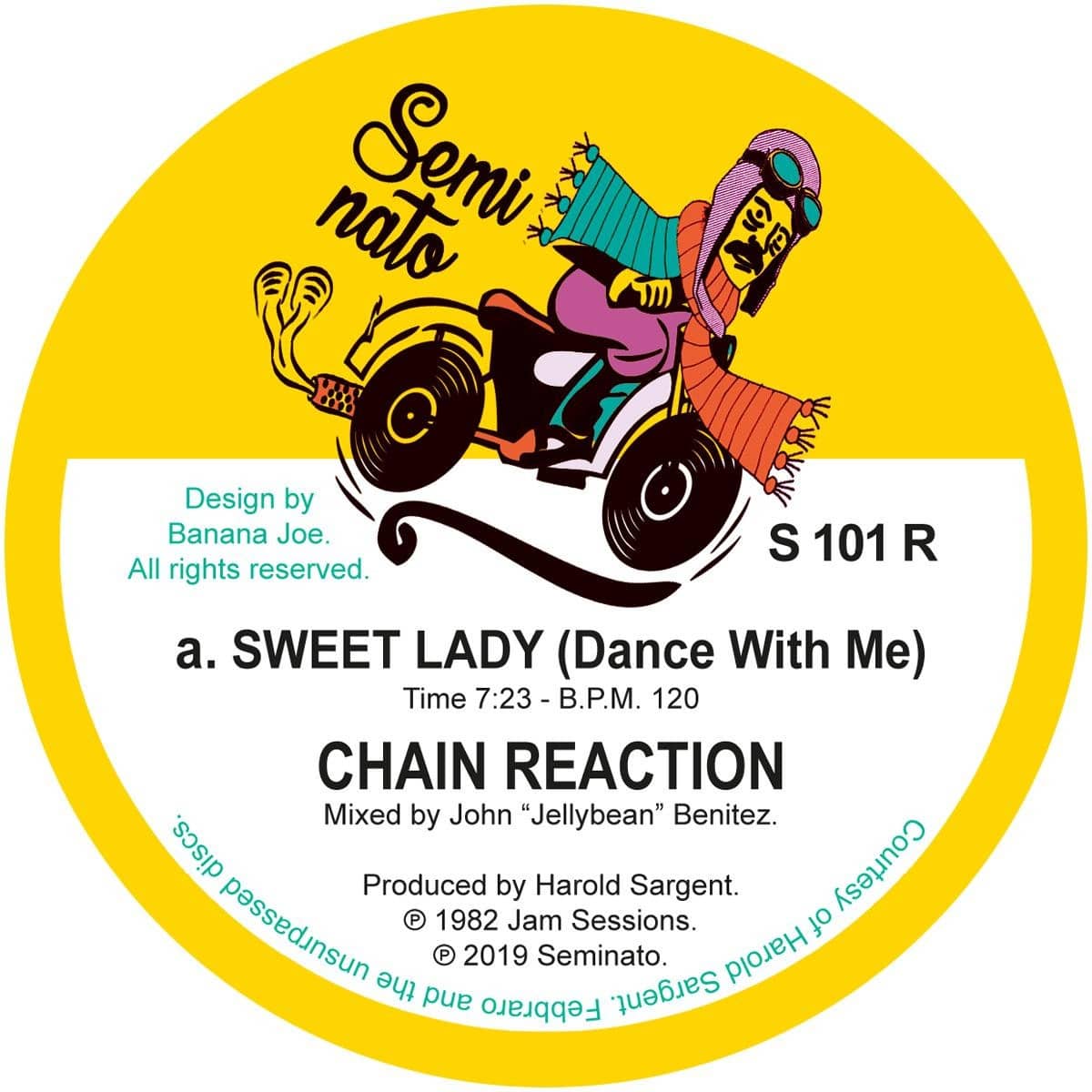 Chain Reaction - Sweet Lady/Changes - S101R - SEMINATO