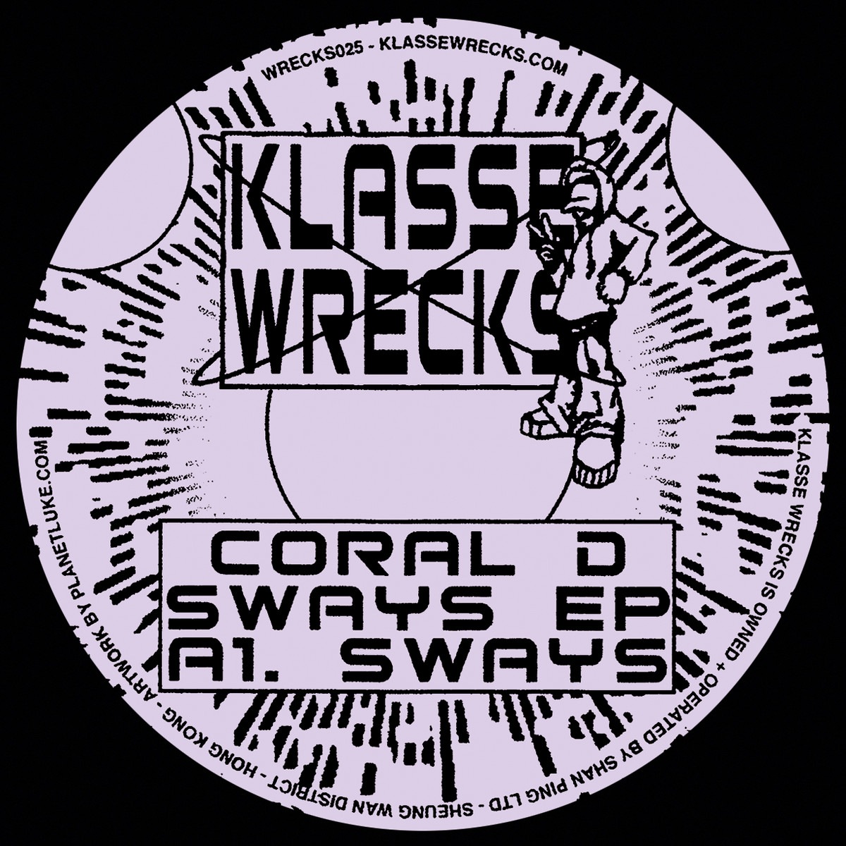 Coral D - Sways EP - WRECKS025 - Klasse Wrecks