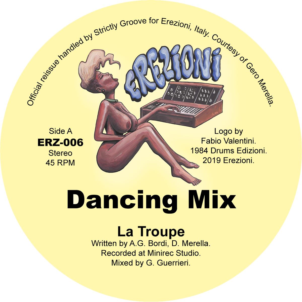 La Troupe - Dancing - ERZ006 - EREZIONI