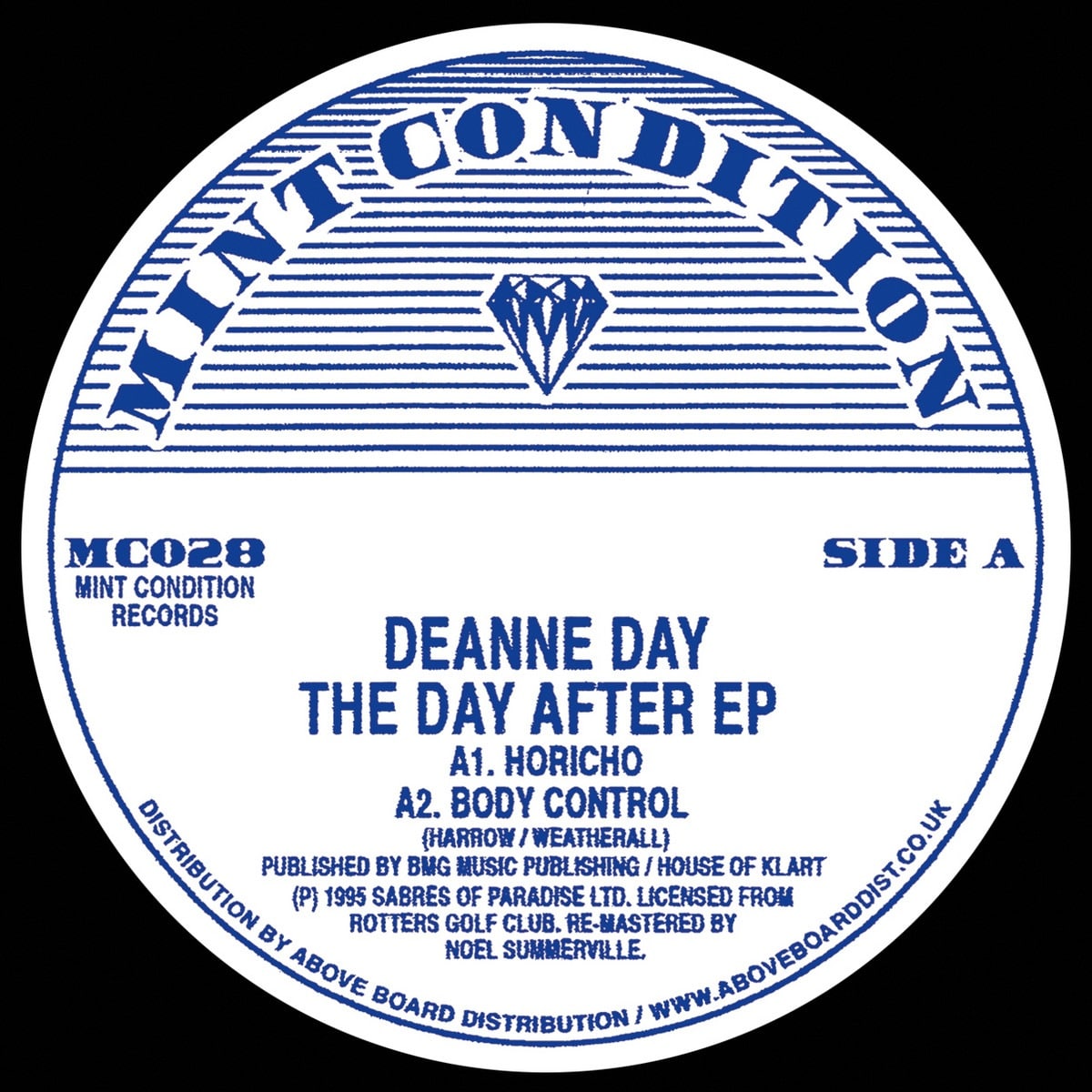 Deanne Day/Andrew Weatherall - The Day After EP - MC028 - MINT CONDITION