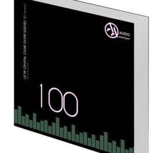Audio Anatomy - Crystal Clear Outer Sleeves (80 Micron) 100pc - 100ACA - AUDIO ANATOMY