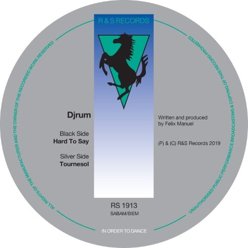 Djrum - Hard To Say - RS1913 - R&S