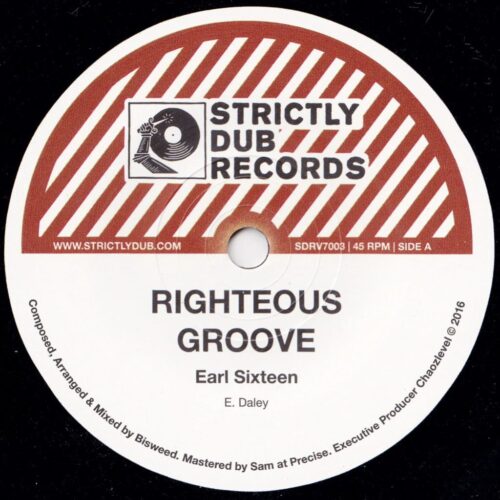 Earl Sixteen/Bisweed - Righteous Groove - SDRV7003 - STRICTLY DUB RECORDS
