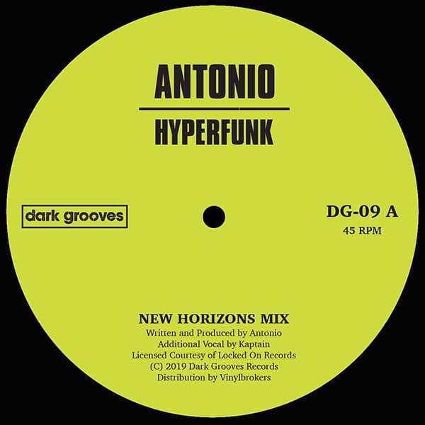 Antonio - Hyperfunk - DG-09 - DARK GROOVES