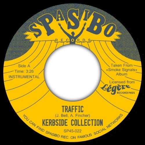 Kerbside Collection - Traffic/Cajun Jollof - SP45-022 - SPASIBO RECORDS