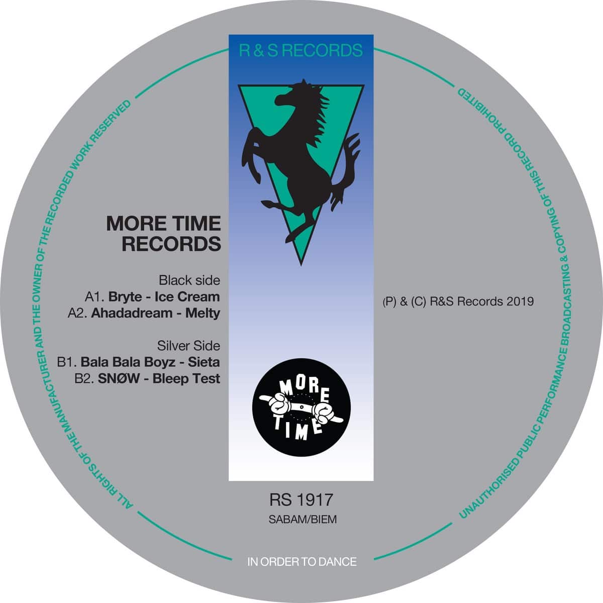 Various - R&S Presents More Time Records Vol 1 - RS1917 - R&S